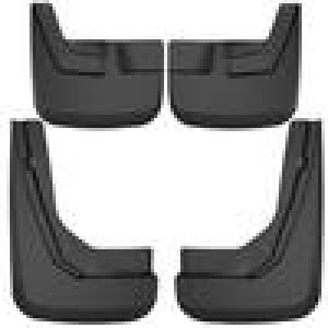 Chevrolet Suburban Mud Guards - Front + Rear - Husky Liners - FormFit Design, Custom Contoured - Black - `21-`23 Chevrolet Suburban Mud Guards - Front + Rear - Husky Liners - FormFit Design, Custom Contoured - Black - `21-`23
